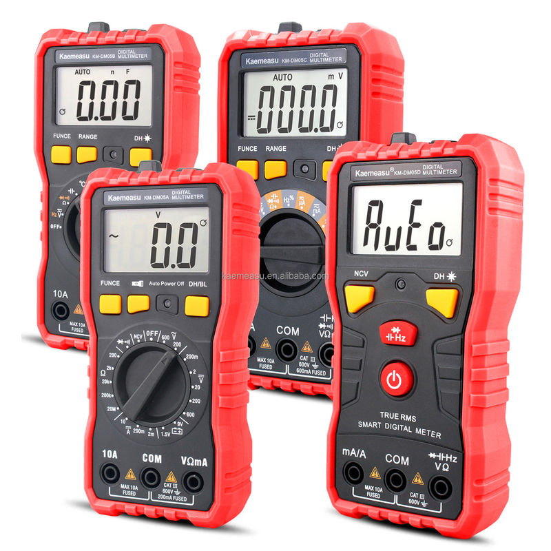 Multifunktioneel Digitale Pocket Multimeter Elektrisch Universele Meter Hoogprecisie DC/AC NCV True RMS Multimeter Tester