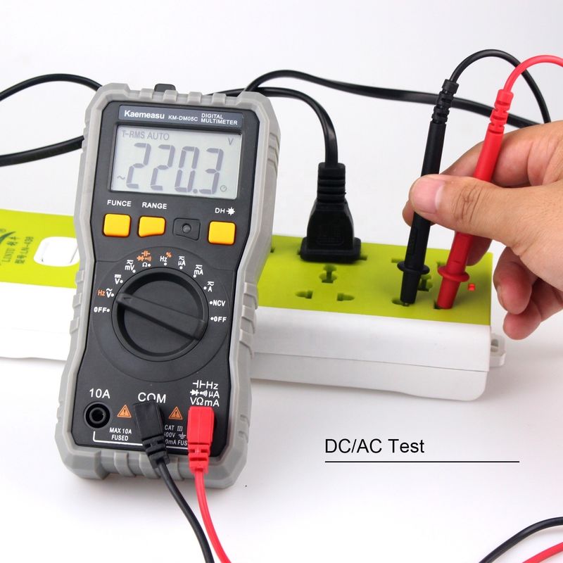 Multifunktioneel Digitale Pocket Multimeter Elektrisch Universele Meter Hoogprecisie DC/AC NCV True RMS Multimeter Tester