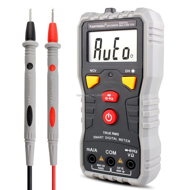 Kaemeasu Draagbare Smart Digital Multimeter DC AC Auto Range Digital Multimeter Live Naught Draadlijn Test Digitale Multimeter