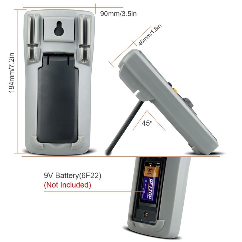 03A Industriële hoogprecieze autorange slimme digitale multimeter NCV 1000V AC DC Multimeter slimme digitale multimeter