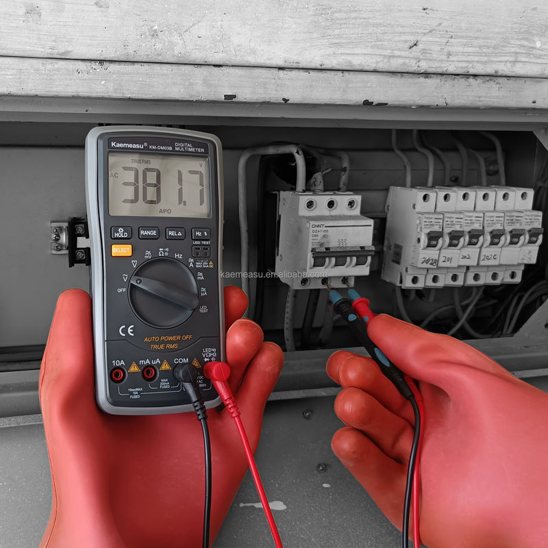 Warm verkoop Industriële elektronische multimeter hoge precisie 6000 tellen 1000v AC DC digitale multimeters