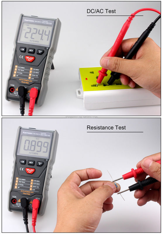 Warm verkoop Elektrische Multi Tester Mini Draagbare Smart Auto Range Digitale Multimeter