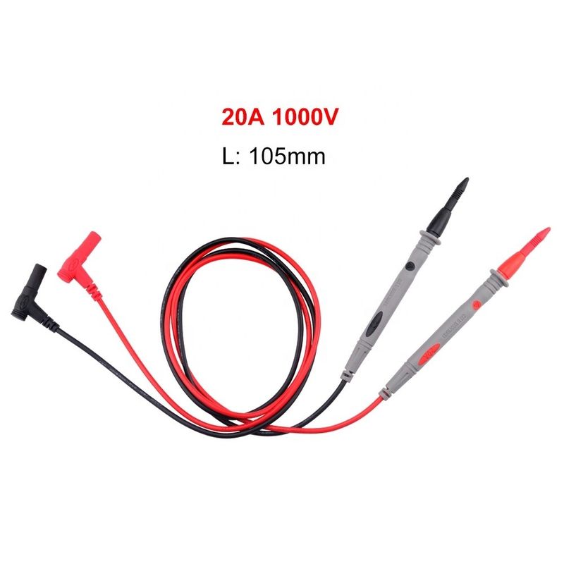 Multimeterprobe Leads Banana Plug Digital Multimeter Probe Elektrische probe 20A 1000V Instrumentatie kabels