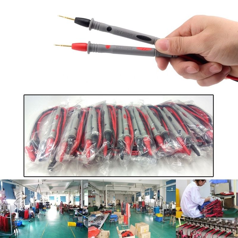 Multimeterprobe Leads Banana Plug Digital Multimeter Probe Elektrische probe 20A 1000V Instrumentatie kabels