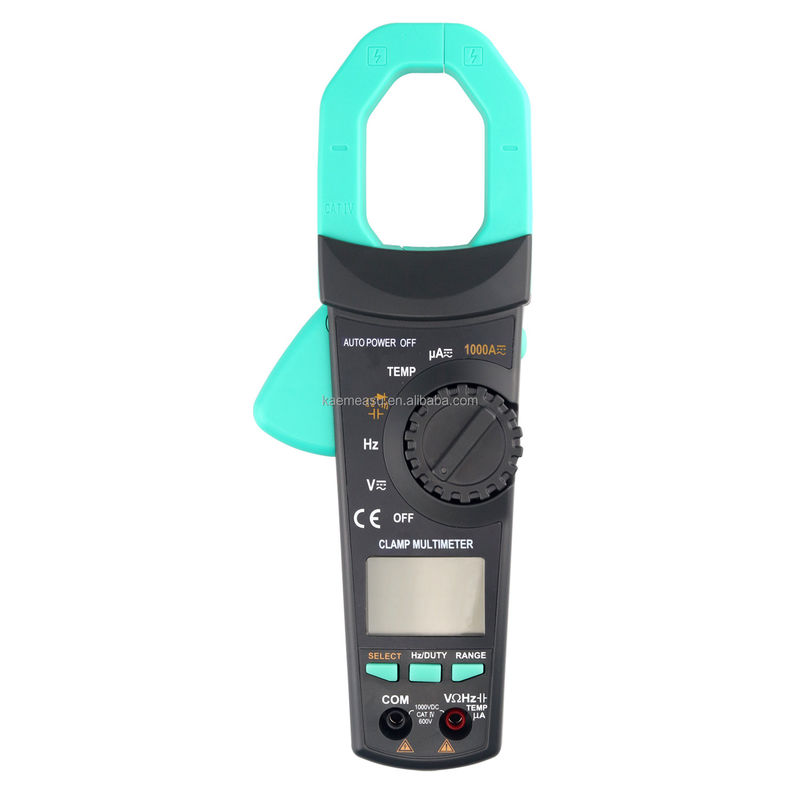 903 Klemmeter 6000 Tellen Auto Rnage Multimeter AC DC Spanning Tester Continuïteit Buzzer 1000v Multimeters
