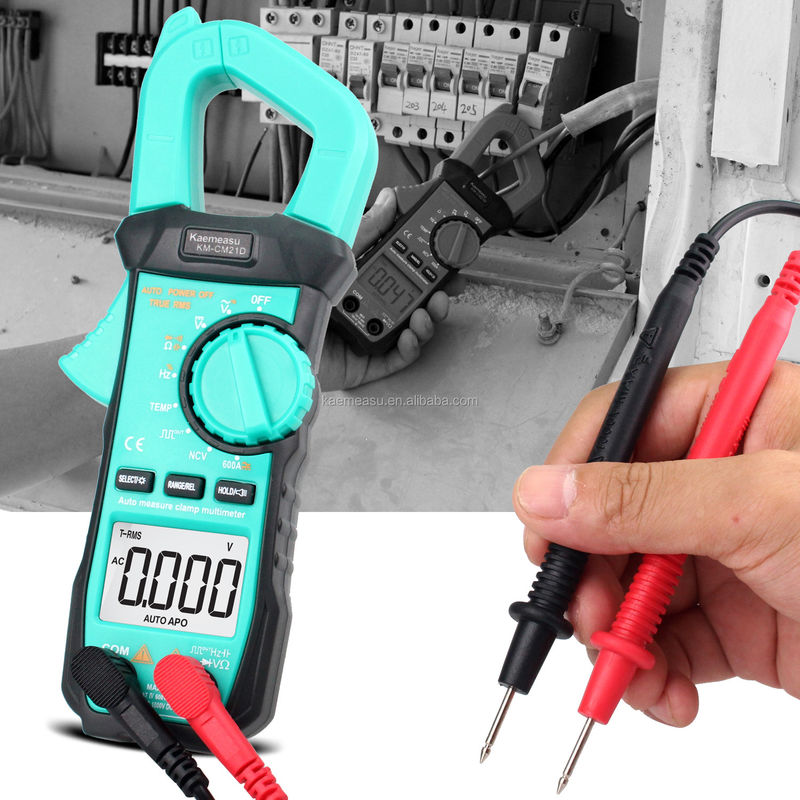 21D DC AC Digitale Klemmeter 3 5/6 cijfers Automatische Diode Test Ture RMS Vierkantgolf Uitgang NCV Digitale Klemmeter Multimeter