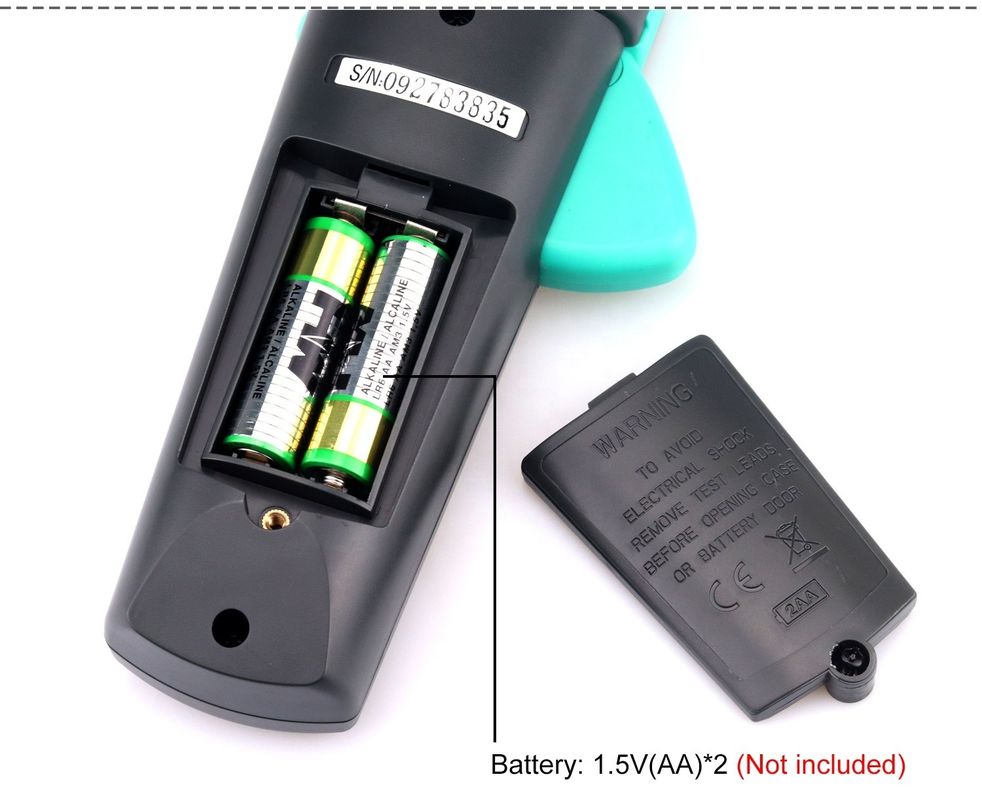 ABS elektrische onderdelen 300g Digitaal AC DC Clamp Meter Auto Range Multimeter True Rms Ncv Ammeter