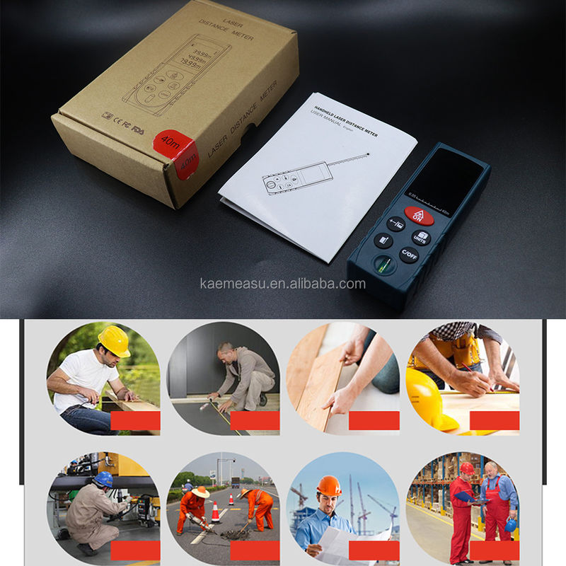 Mini Draagbare Handheld Digitale meetinstrumenten met hoge precisie Laser afstandmeter Laser afstandmeter