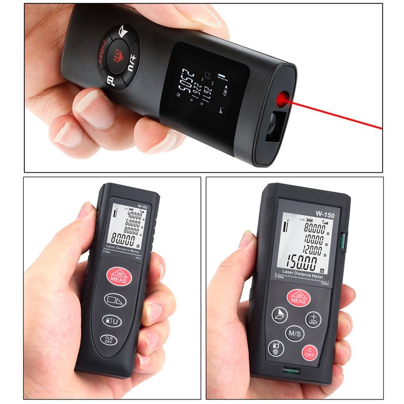 40m 100m OEM ODM Mini Draagbare Digitale Afstandmeter Infrarood Laser Afstandmeter Elektrische Laser Afstandmeter