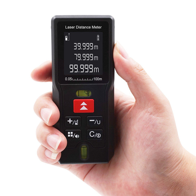 Handheld Laser Afstandsmeter Elektrische afstandsmetingsapparatuur Mini Draagbare Digitale Laser Afstandsmeters 0.05-120m