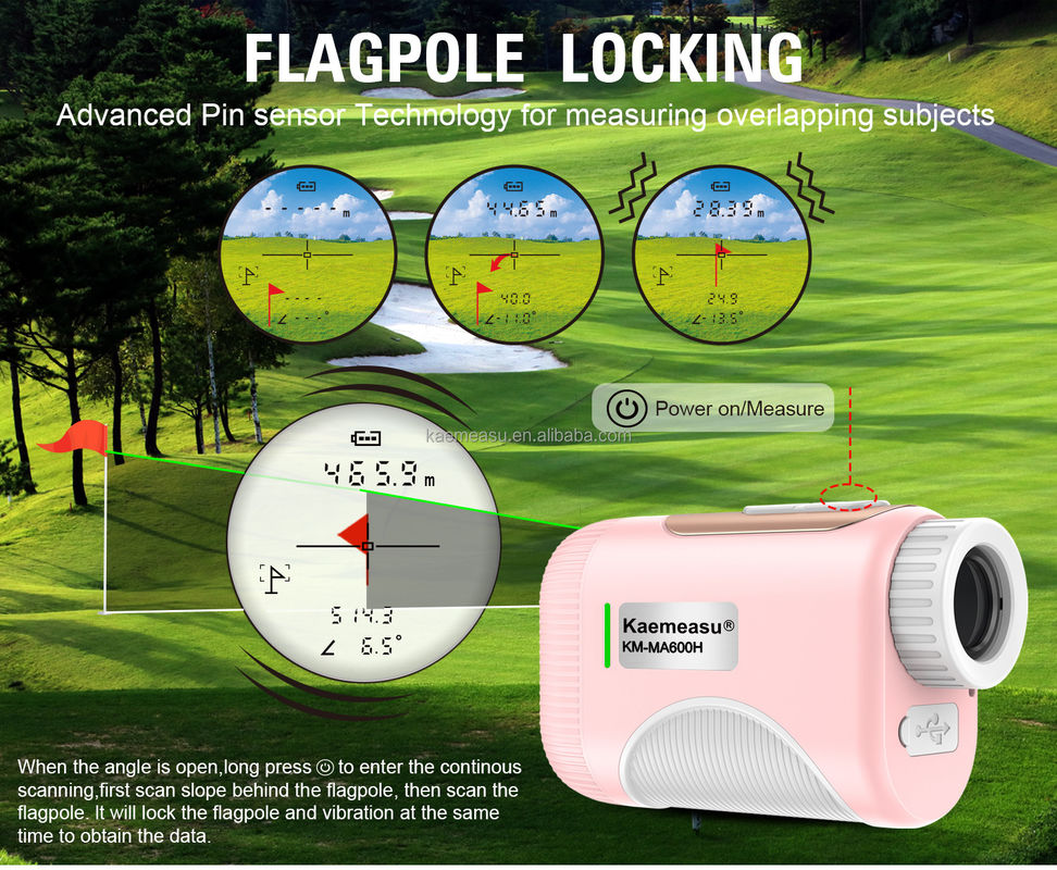 OEM 1200m Golf Slope Scope Laser Afstandsmeter Telescoop Industrieel golflaser afstandsmeters