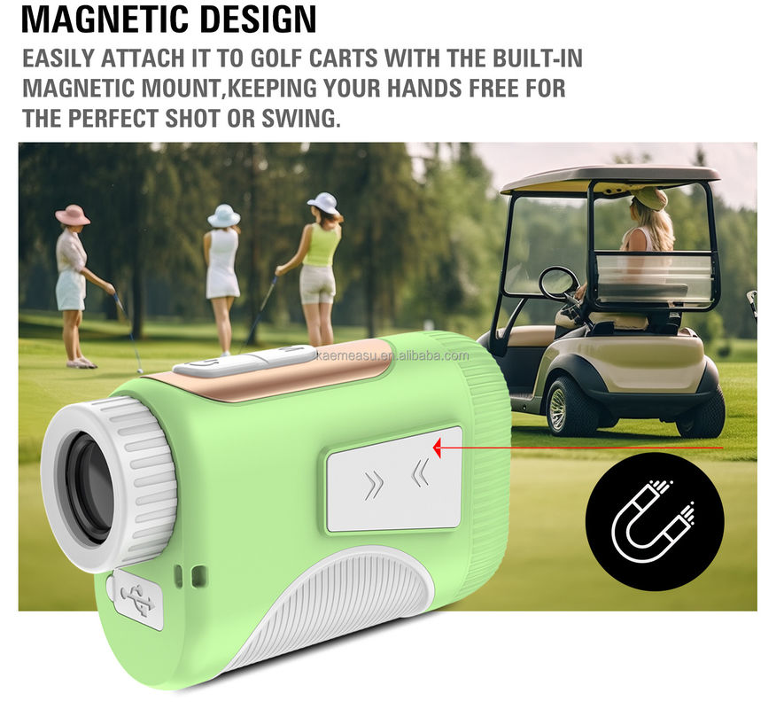 OEM 1200m Golf Slope Scope Laser Afstandsmeter Telescoop Industriële golf Laser afstandsmeters Groen Kleur