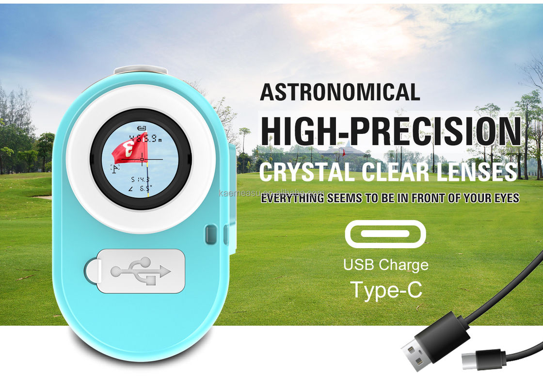 OEM 1200m Golf Slope Scope Laser Afstandsmeter Telescoop Industriële golflaser afstandsmeters met aangepaste ondersteuning