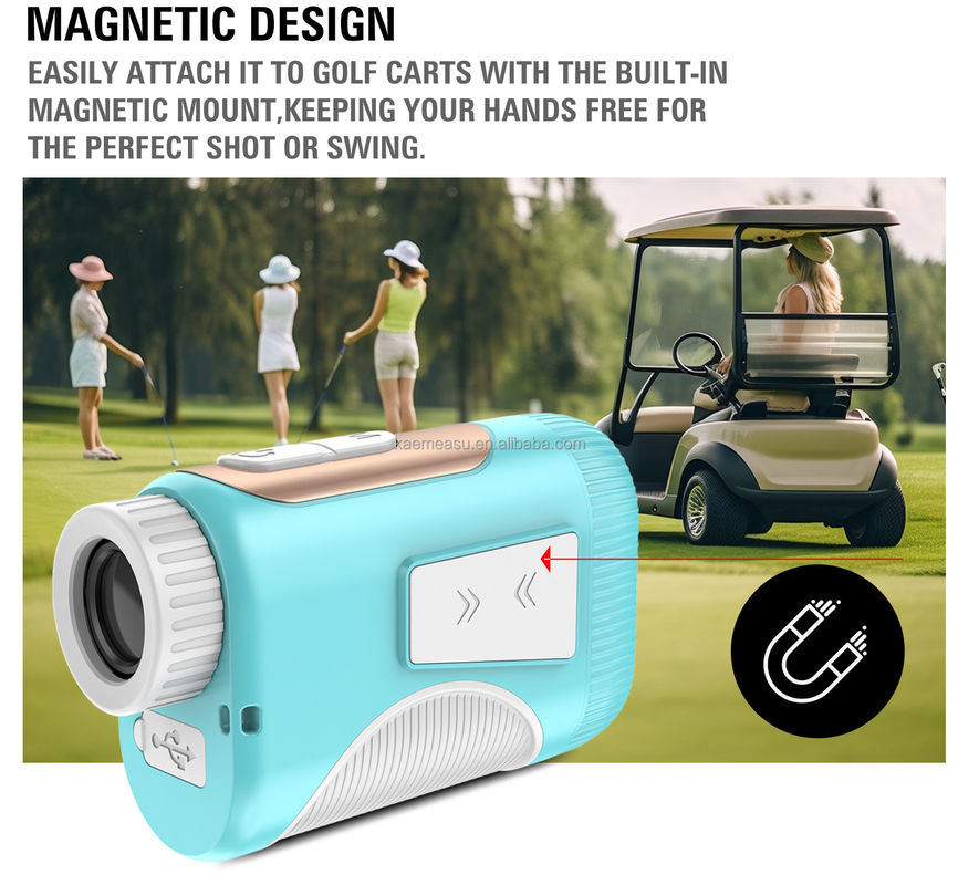 OEM 1200m Golf Slope Scope Laser Afstandsmeter Telescoop Industriële golflaser afstandsmeters met aangepaste ondersteuning
