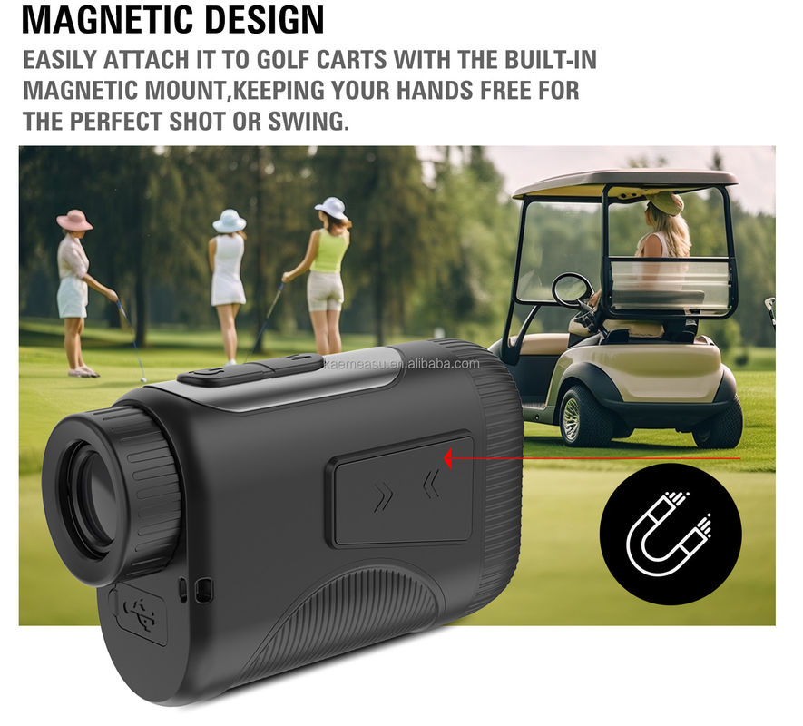 OEM 1200m Golf Slope Scope Laser Afstandsmeter Telescoop Industrieel golflaser afstandsmeters Zwarte kleur