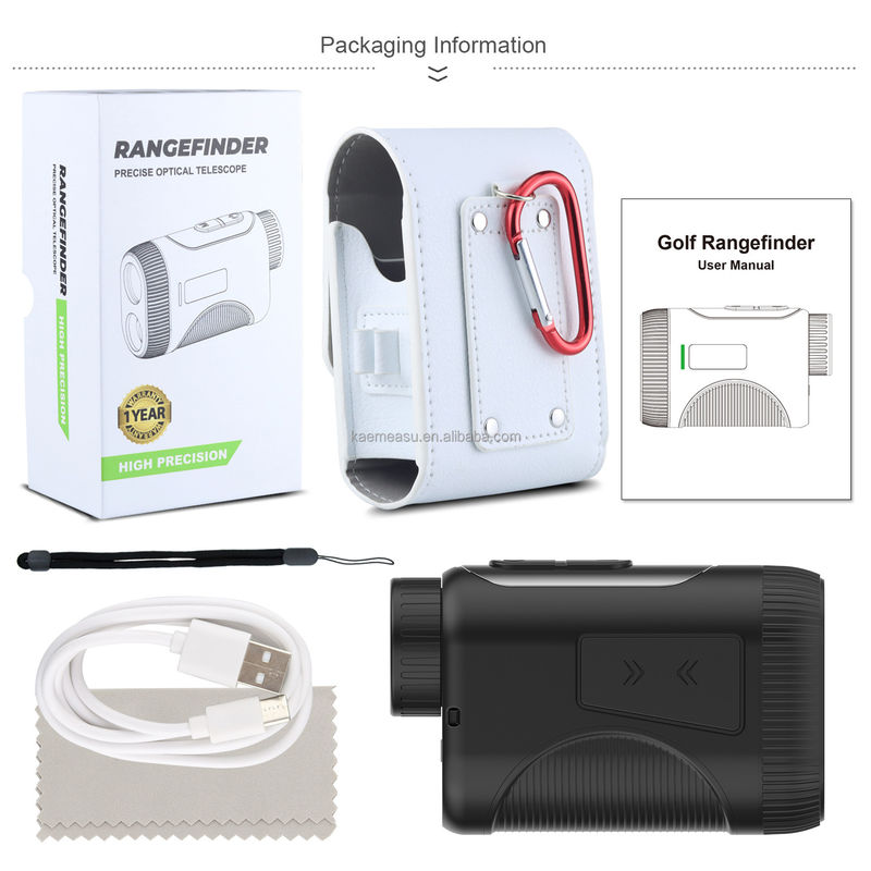 OEM 1200m Golf Slope Scope Laser Afstandsmeter Telescoop Industrieel golflaser afstandsmeters Zwarte kleur