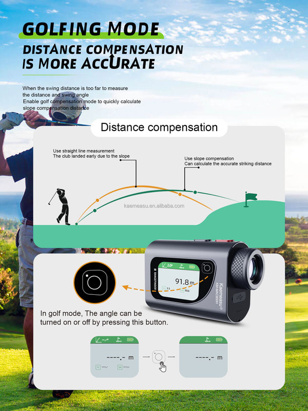 800m Laser Rangefinder Module Golf Jagen Laser Afstandsmeter met verrekijker Rangefinder Jagen Range