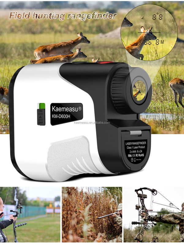 D600m Laser Afstandsmeter Afstandsmeter Golf Jagen Industrieel Outdoor Meting Gebruik Afstandsmeter Jagen