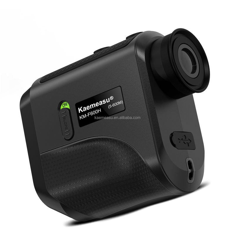F1000m Professional Golf Laser Rangefinder Slope Mode Fast Focus 6.5X Vergroting voor toernooien