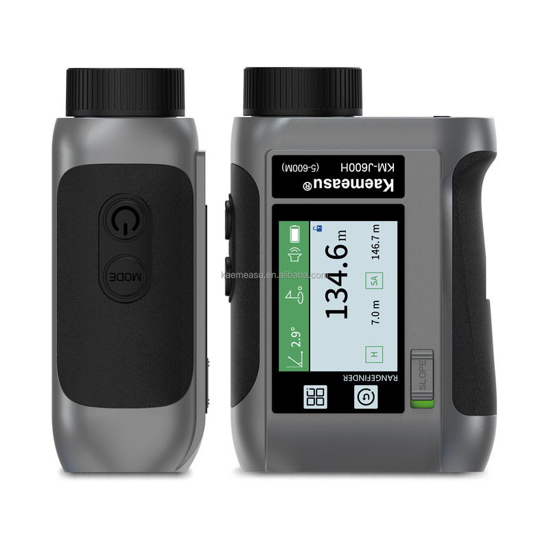 J LCD-scherm Golf Sport Laser afstandsmeter Optische instrumenten Jachtdiastimeter Intelligente golftelescoop