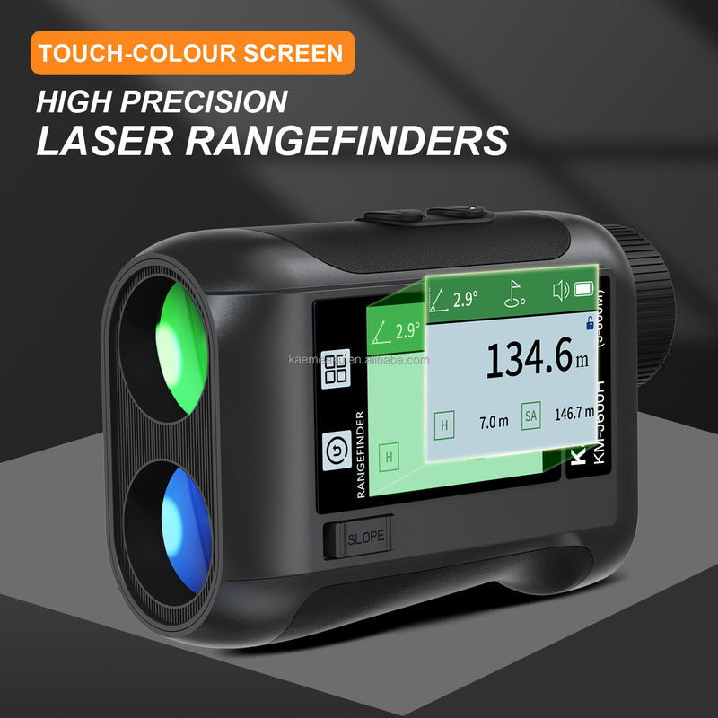 J Verbeterd LCD-scherm Golf Sport Laser afstandsmeter Optische instrumenten Jagddiastimeter Intelligente Golftelescoop