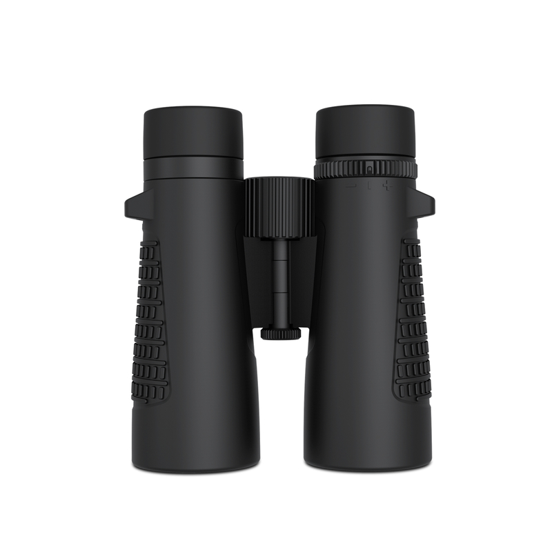 Kaemeasu C Model zwart 10x42 HD waterdichte verrekijker voor volwassenen, verrekijker voor vogels kijken en wandelen, optiek met BAK4 prisma, schokbestendige magnesiumlegering behuizing, helder en scherp zicht
