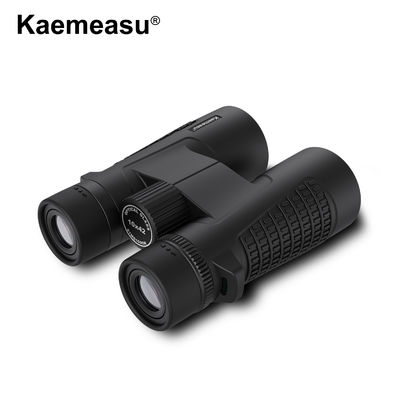 Kaemeasu C Model zwart 10x42 HD waterdichte verrekijker voor volwassenen, verrekijker voor vogels kijken en wandelen, optiek met BAK4 prisma, schokbestendige magnesiumlegering behuizing, helder en scherp zicht